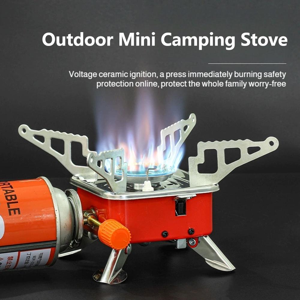 Camping Cooking Heater - Fogão a Gás Portátil Dobrável à