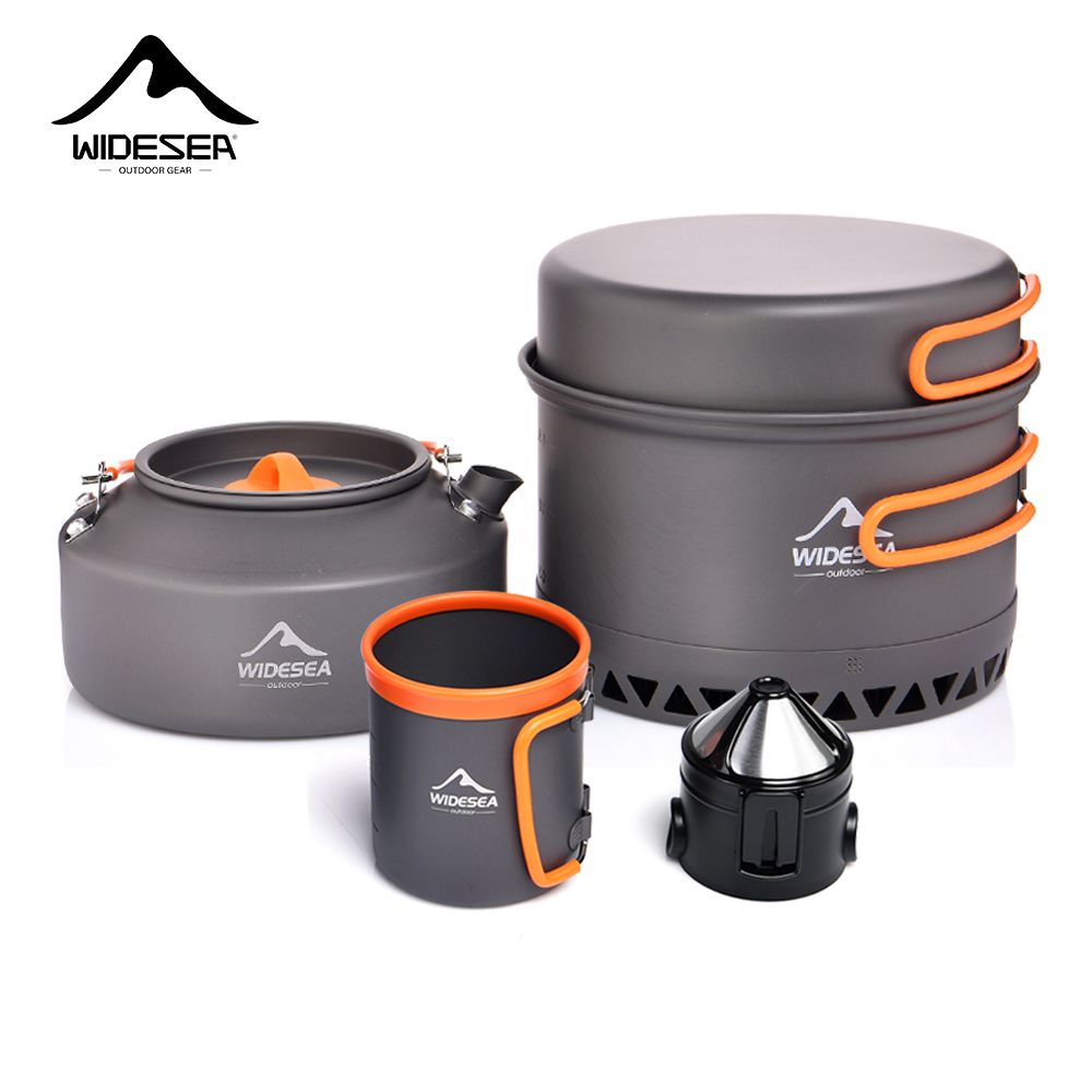 Camping Cooking Kit - Utensílios de mesa para acampamento, conjunto