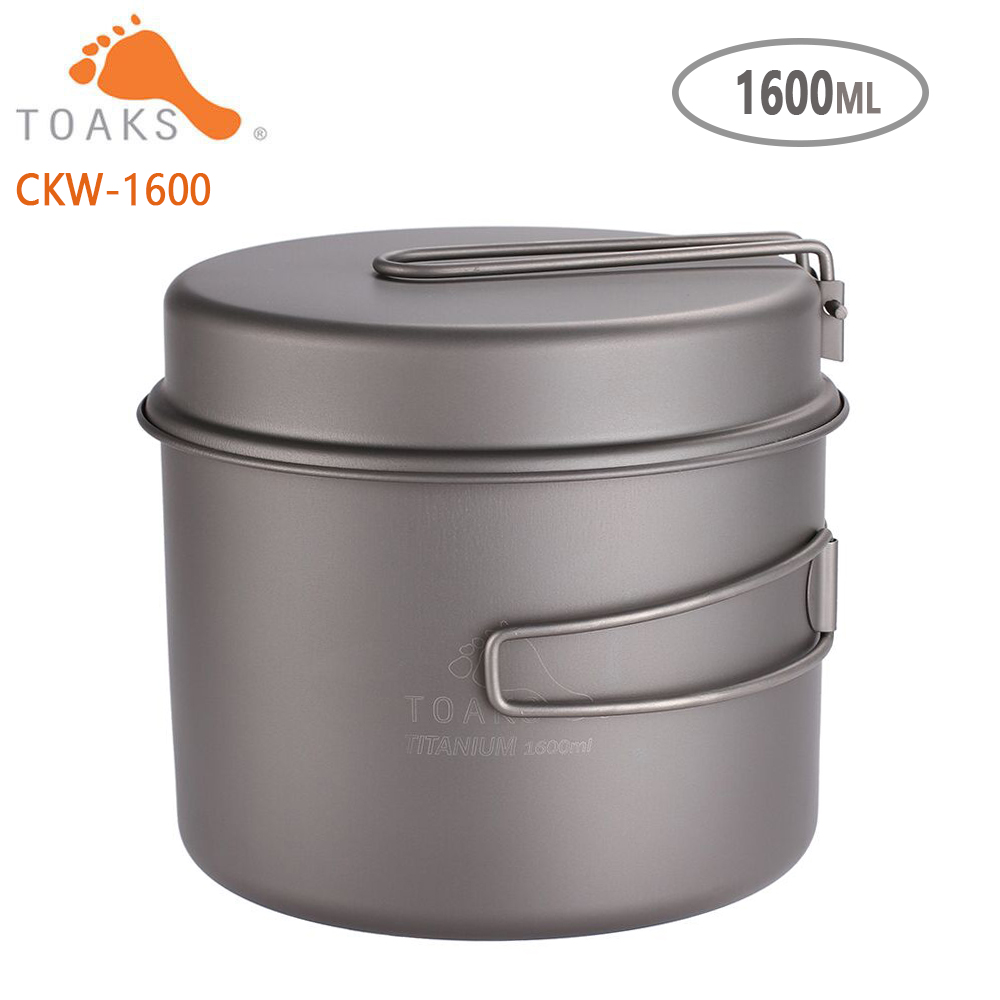 Camping Cooking Basket - TOAKS-Conjunto De Panelas De Titânio Ultraleve,