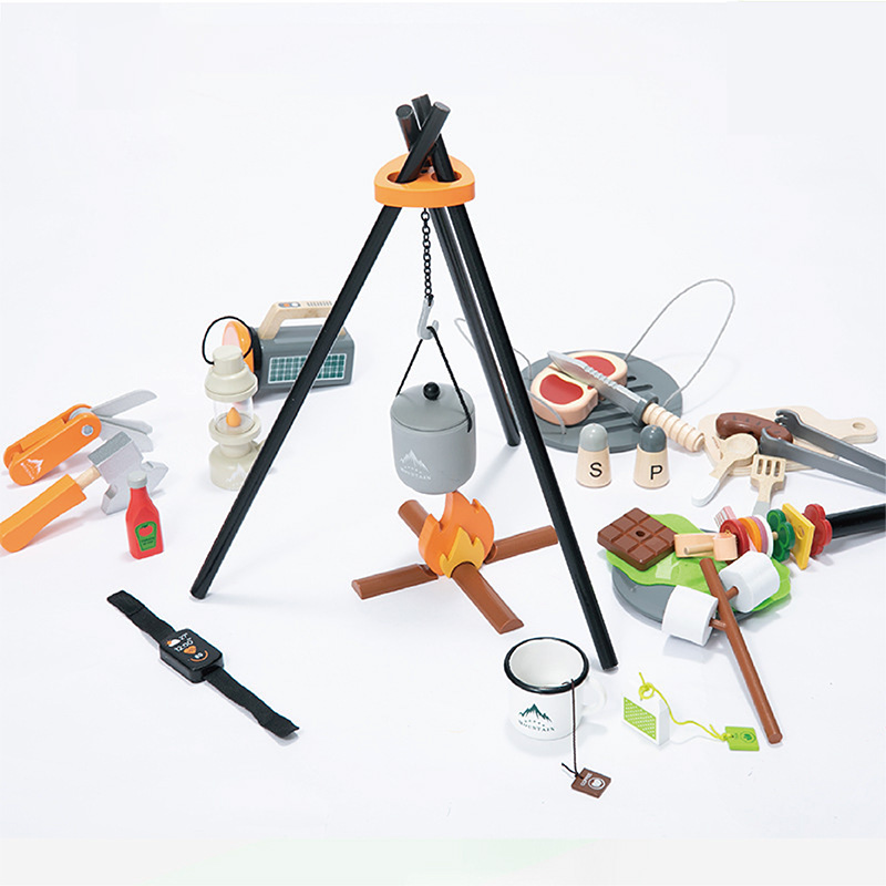 Camping Cooking With Kids - Brinquedo Educativo para Crianças, Conjunto de