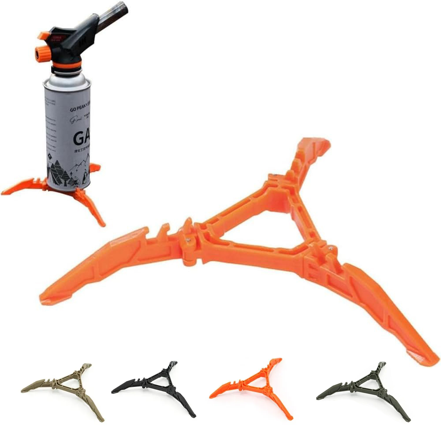 Cooking On Camping Stove - Suporte para tanque de gás, estabilizador