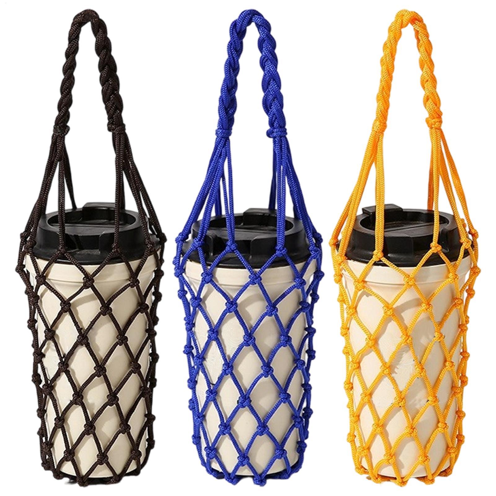 Camping Cooking Bag - Bolsa de crochê para garrafa de