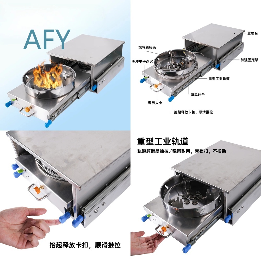 Van Camping Cooking - Fogão a Gás para Carro, Van