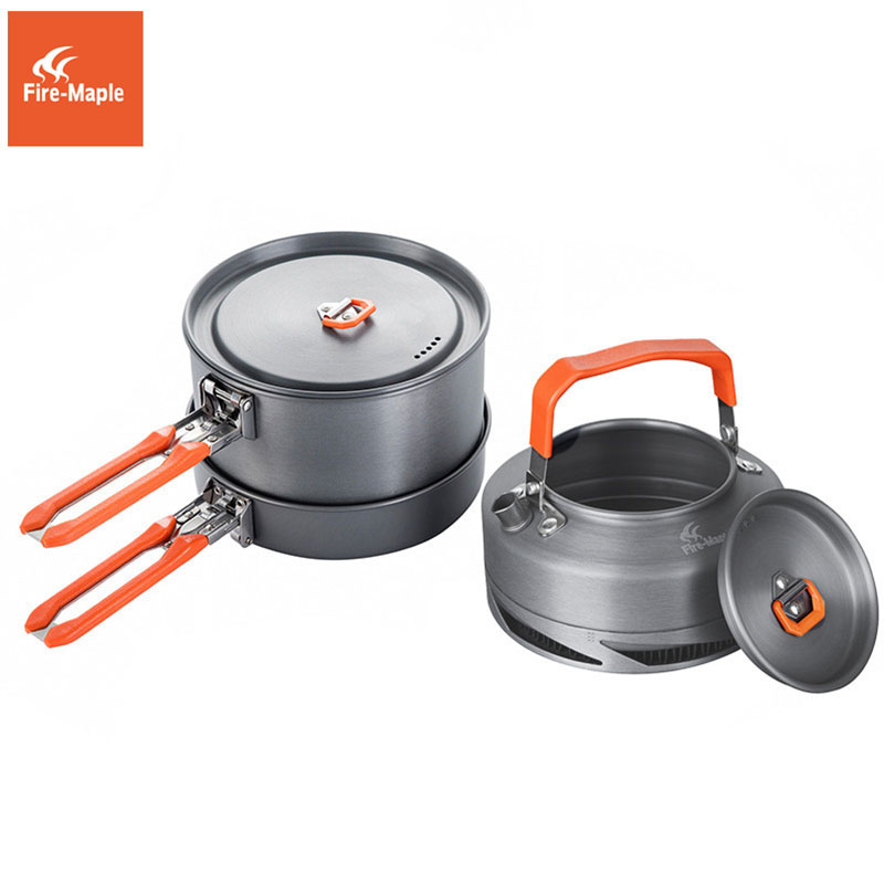 Camping Cooking Kit - Fire Maple-Camping Panelas, Utensílios, Pratos, Acampamento