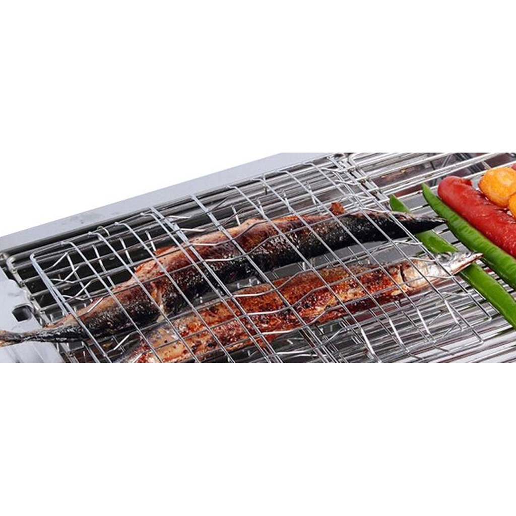 Camping Cooking Basket - Cesto de Churrasco de Alta Qualidade: