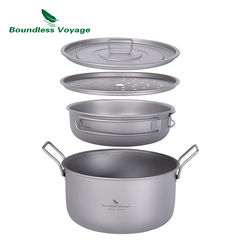Camping Cooking Kit - Boundless viagem acampamento cozinhar pote multifuncional