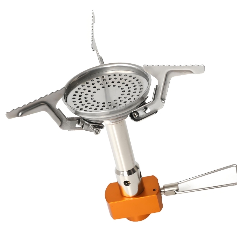 Cabeça fogão dobrável para coz - Camping No Cooking Meals avaliação e preço