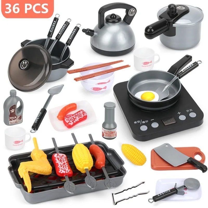 Crianças conjunto de brinquedo - Camping Cooking With Kids avaliação e preço
