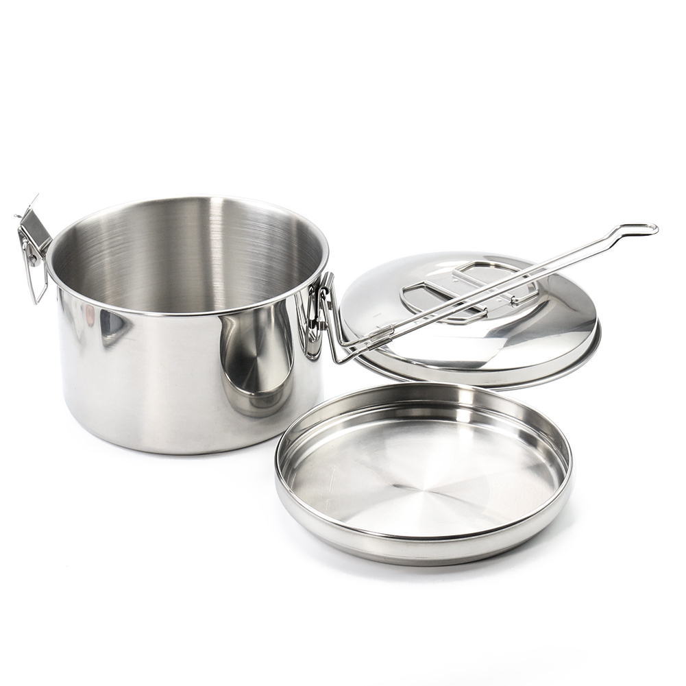 Pote de suspensão de acampamen - Camping Hanging Cooking Pot avaliação e preço