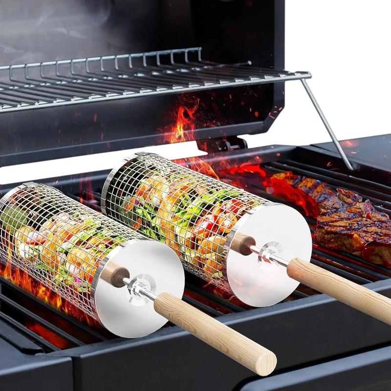 Conjunto de Cestas Redondas de - Camping Cooking Basket avaliação e preço