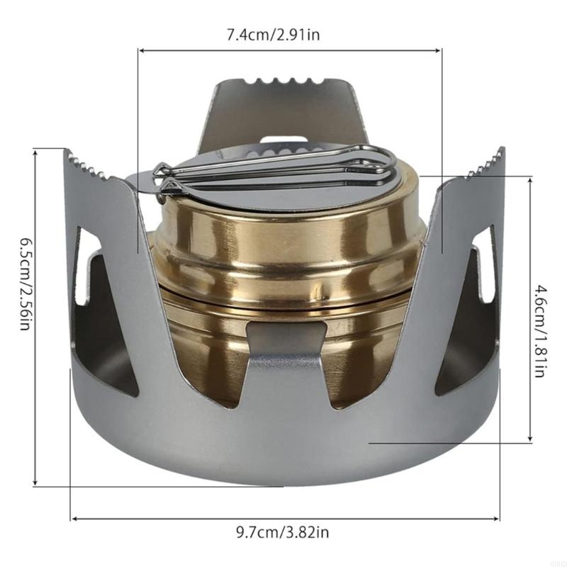 Conjunto fogão para caminhadas - Camping No Cooking Meals avaliação e preço
