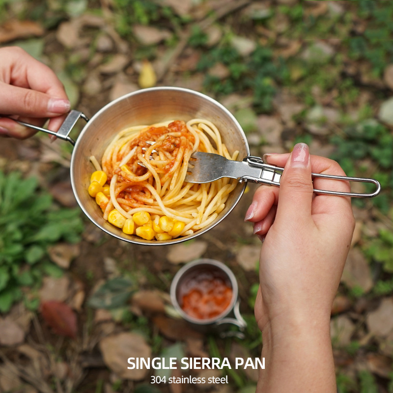 1pc ao ar livre tigela dobráve - Camping No Cooking Meals avaliação e preço