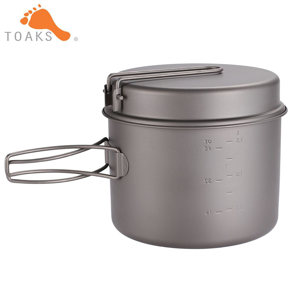 TOAKS-Conjunto De Panelas De T - Camping Cooking Basket avaliação e preço