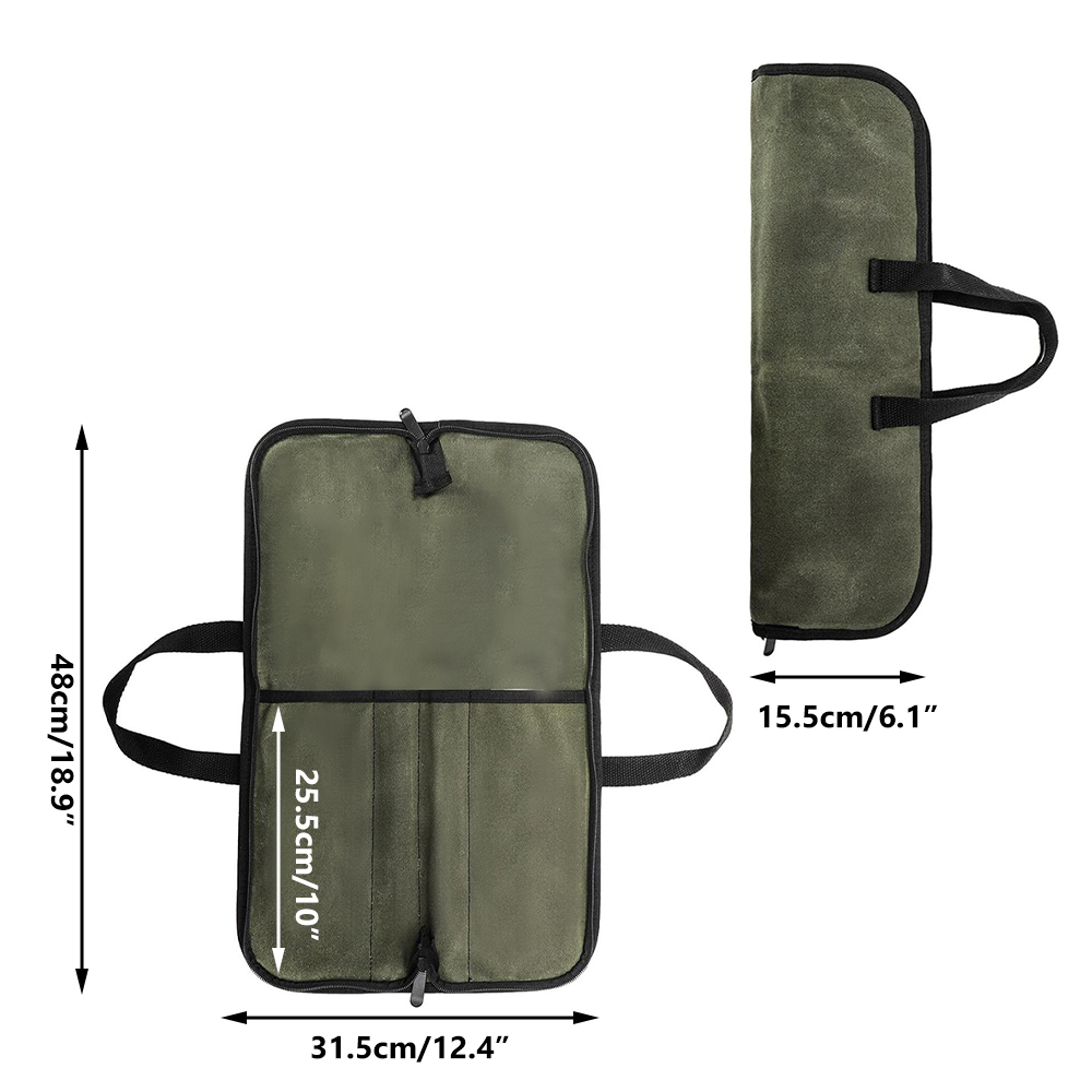 Bolsa de Lona Encerada para Fa - Camping Cooking Bag avaliação e preço