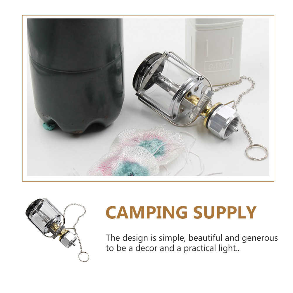 1 conjunto de lâmpada a gás pa - Camping Cooking Tent avaliação e preço