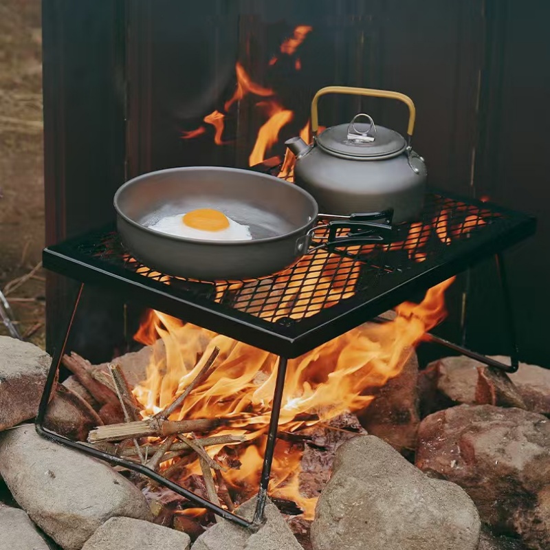 Grade ao ar livre mesa dobráve - Camping Cooking Tent avaliação e preço