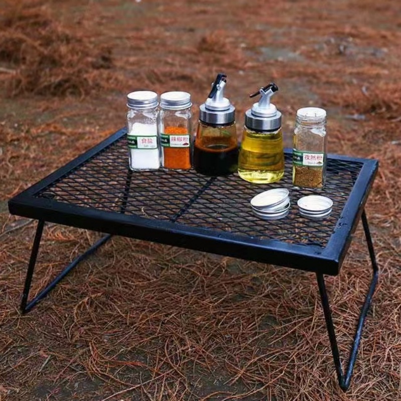 Grade ao ar livre mesa dobráve - Camping Cooking Tent avaliação e preço