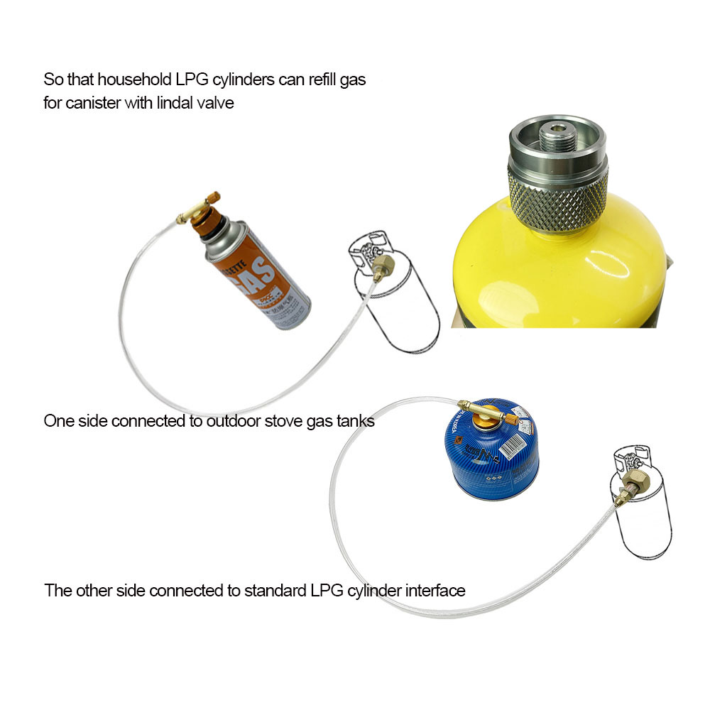 Adaptador De Recarga De Gás Fo - Cooking On Camping Stove avaliação e preço