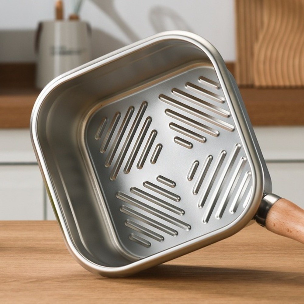 Frigideira portátil de aço ino - Camping Cooking Basket avaliação e preço