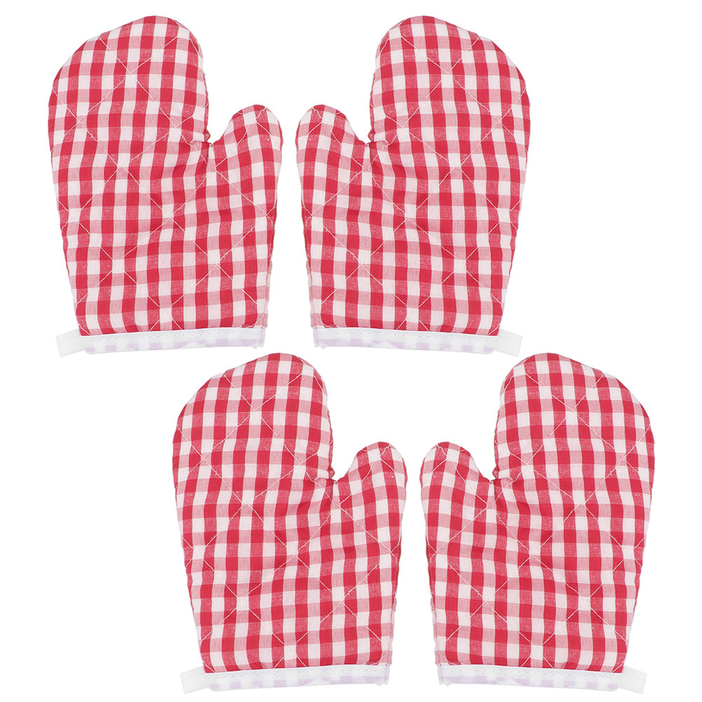 4 Pares de Luvas de Cozimento  - Camping Cooking With Kids avaliação e preço