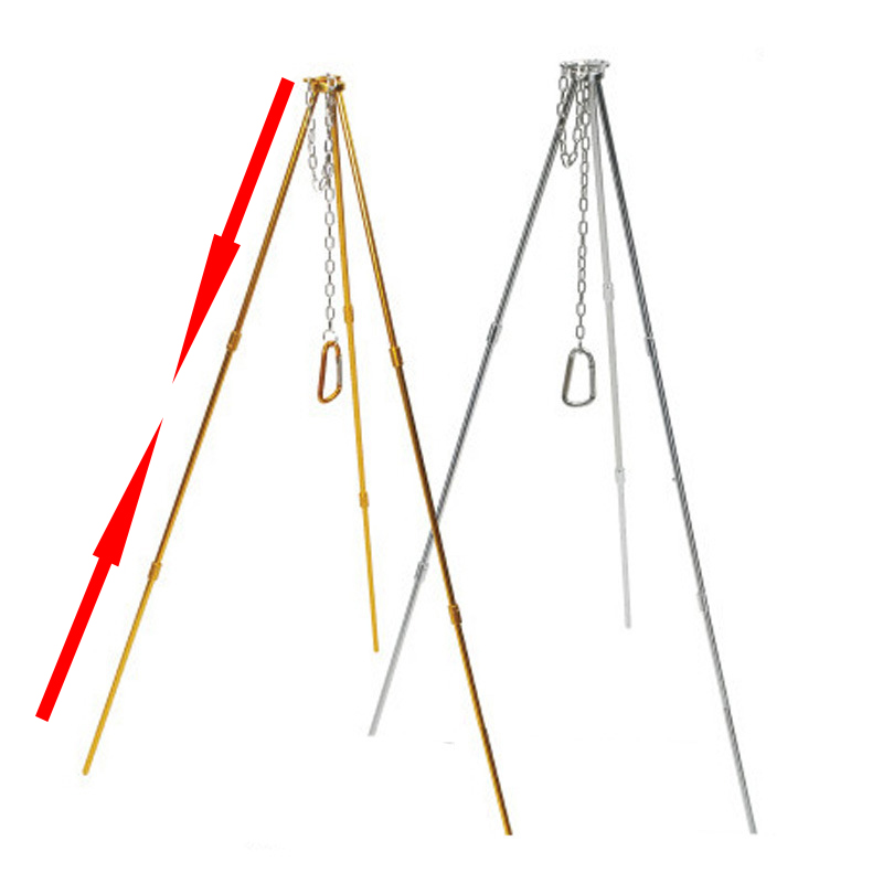 Tripé para acampamento ao ar l - Camping Hanging Cooking Pot avaliação e preço