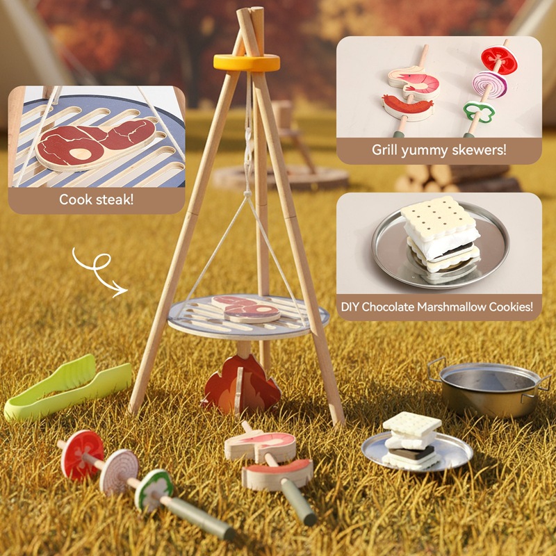 Conjunto de Brinquedos de Camp - Camping Cooking With Kids avaliação e preço