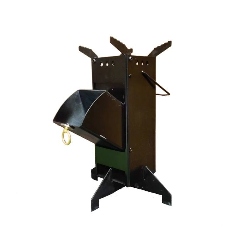 Fogão de lenha dobrável, queim - Camping Cooking Tent avaliação e preço