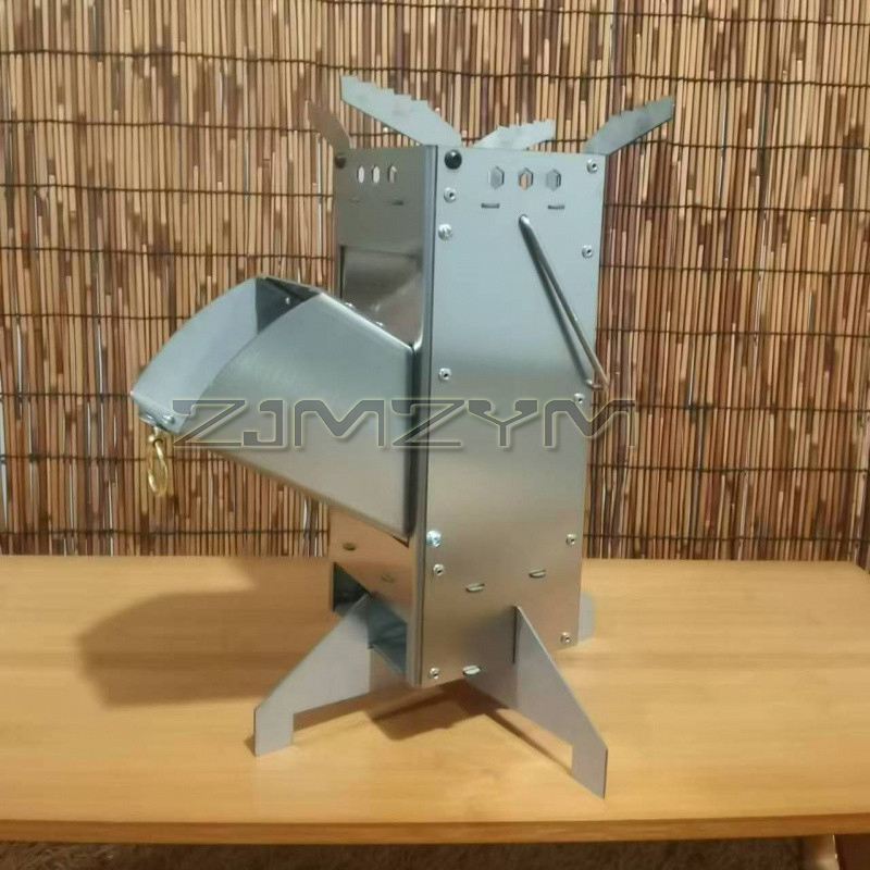 Fogão de lenha dobrável, queim - Camping Cooking Tent avaliação e preço