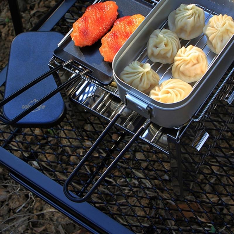 R6fe conjunto panelas portátei - Camping No Cooking Meals avaliação e preço