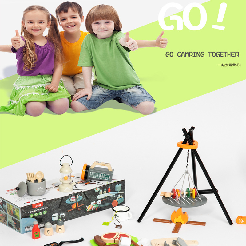 Brinquedo Educativo para Crian - Camping Cooking With Kids avaliação e preço