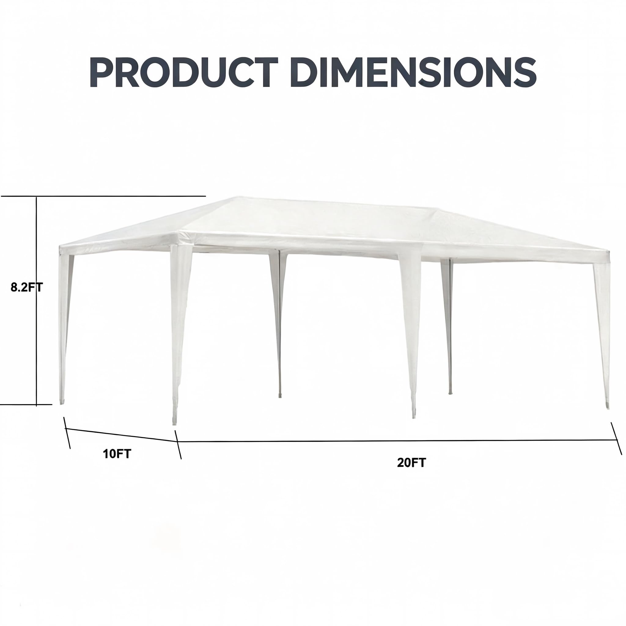 Tenda de Dossel Branca Imperme - Camping Cooking Tent avaliação e preço