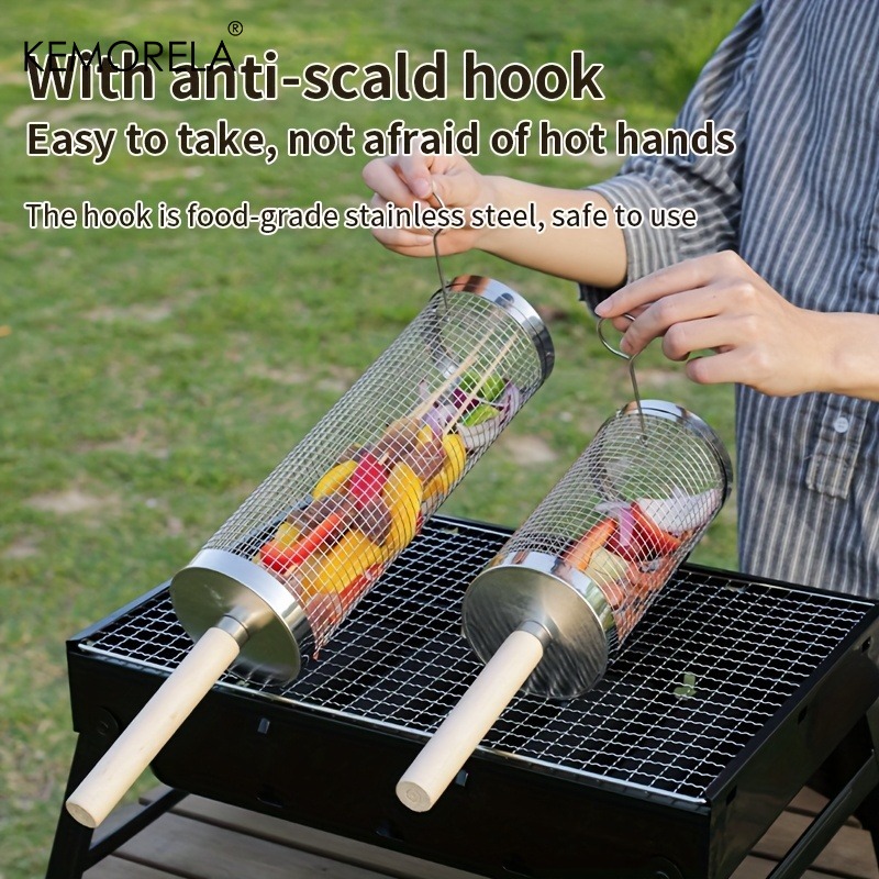 Conjunto de Cestas Redondas pa - Camping Cooking Basket avaliação e preço