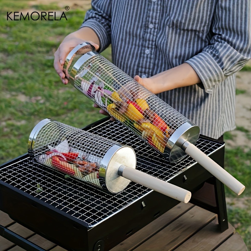 Conjunto de Cestas Redondas pa - Camping Cooking Basket avaliação e preço