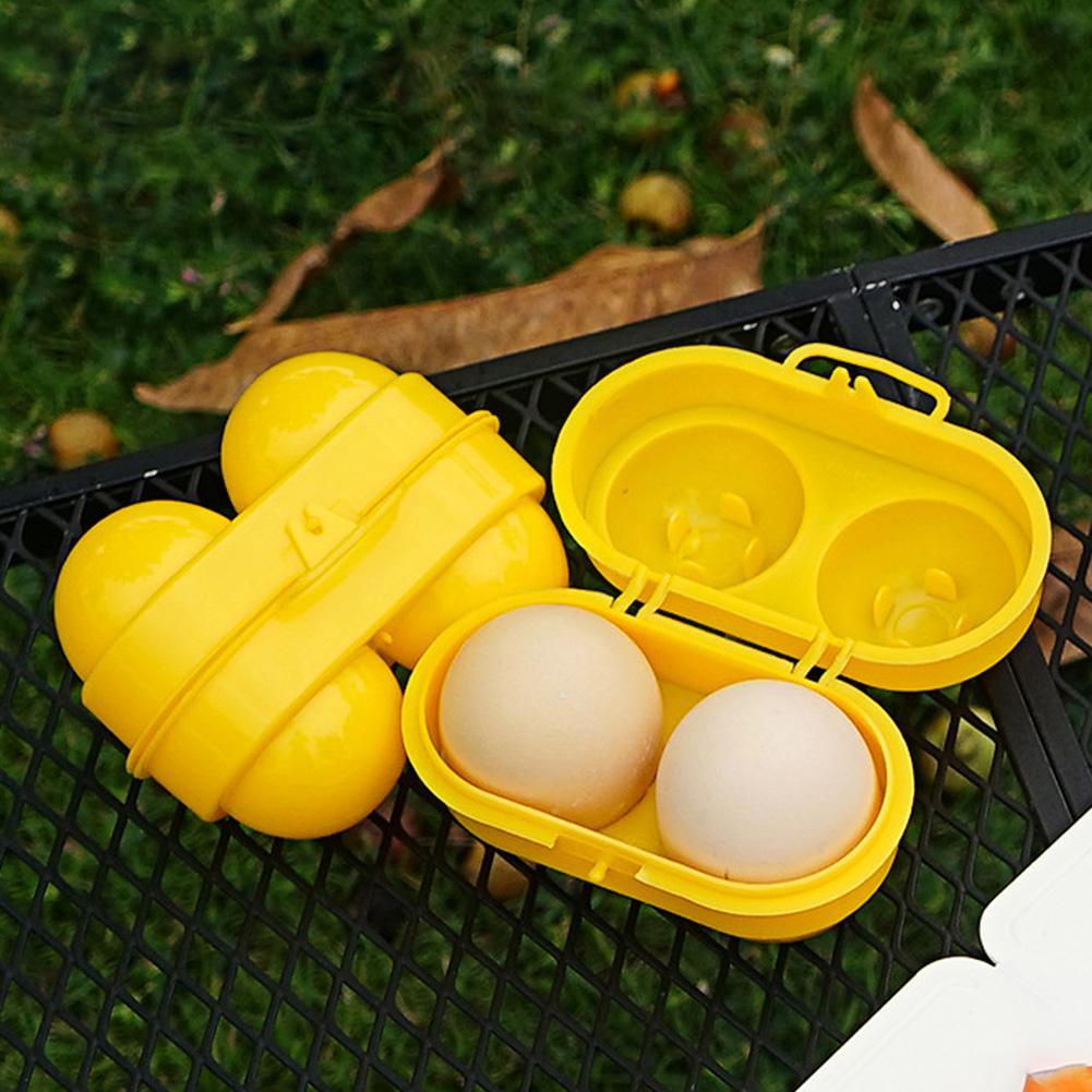Portable Plastic Egg Storage B - Camping Cooking Container avaliação e preço