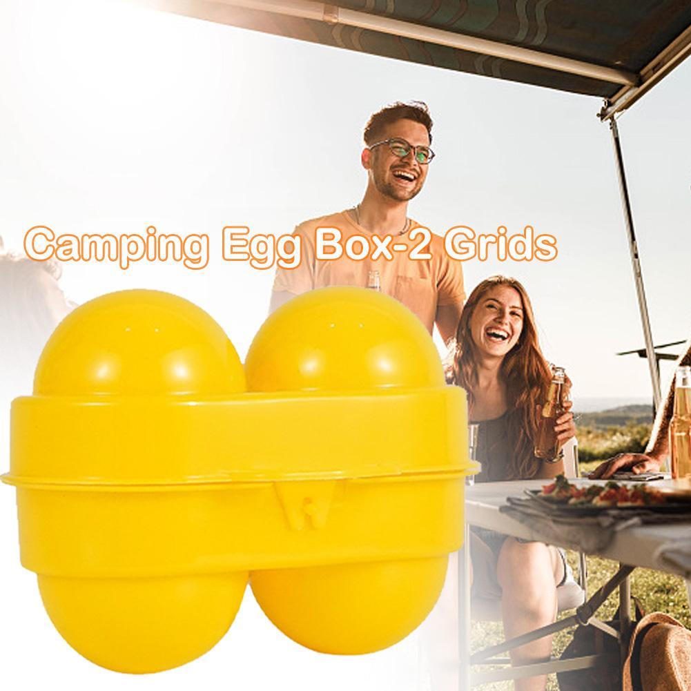Portable Plastic Egg Storage B - Camping Cooking Container avaliação e preço