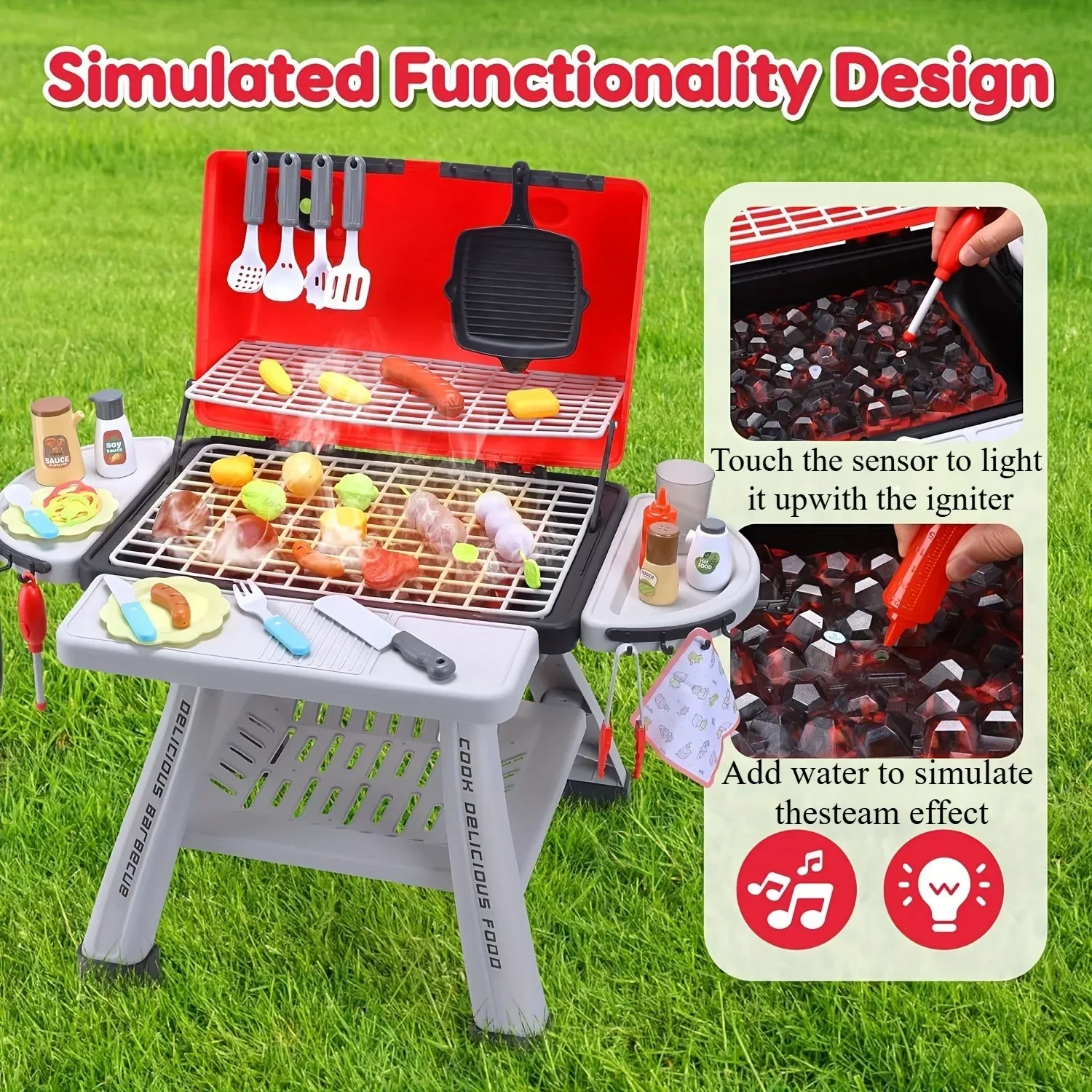 Churrasqueira conjunto de brin - Camping Cooking With Kids avaliação e preço