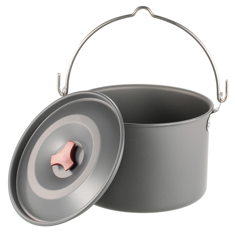 Panelas Suspensas para Camping - Camping Hanging Cooking Pot avaliação e preço