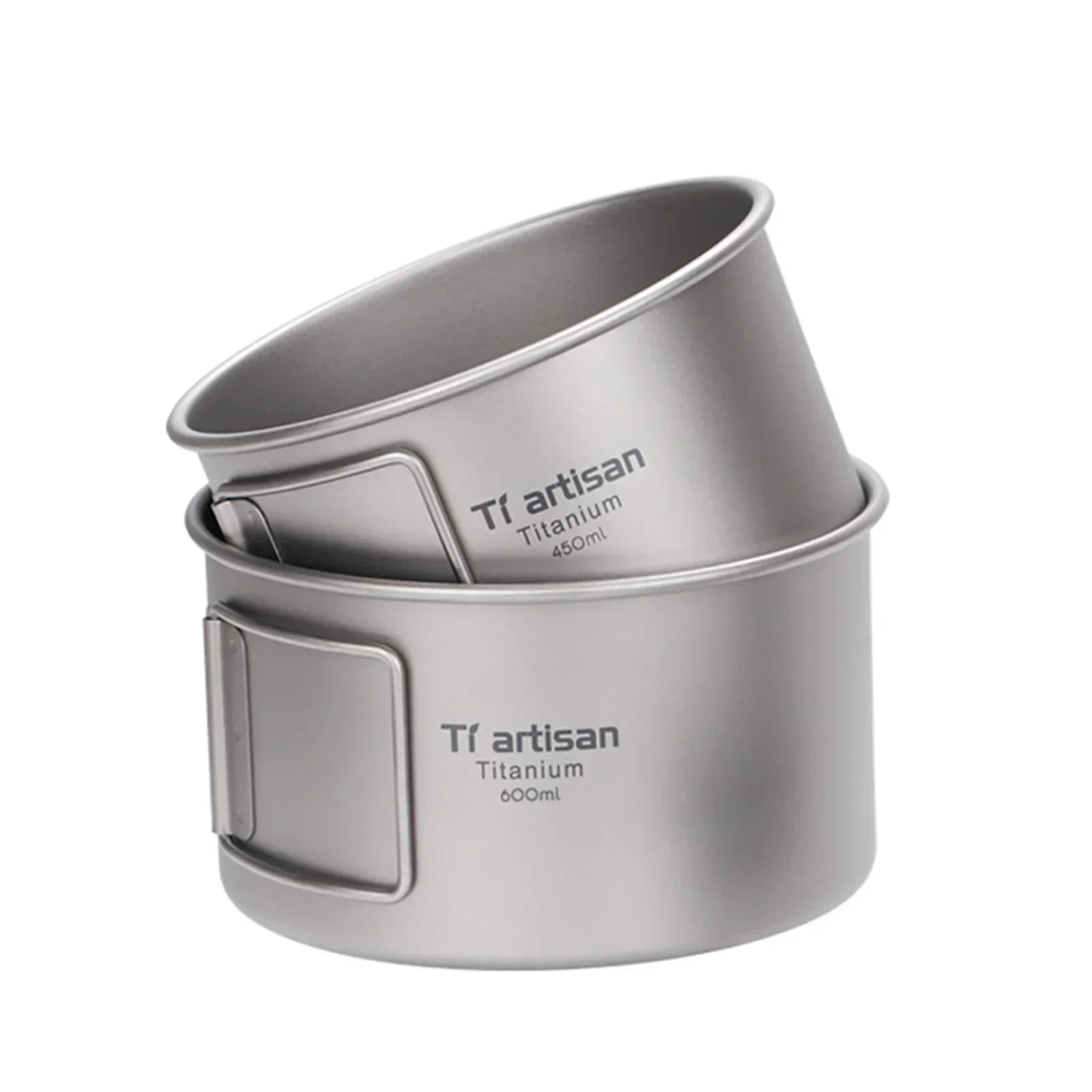 Tigela de titânio com alça dob - Camping Cooking Container avaliação e preço