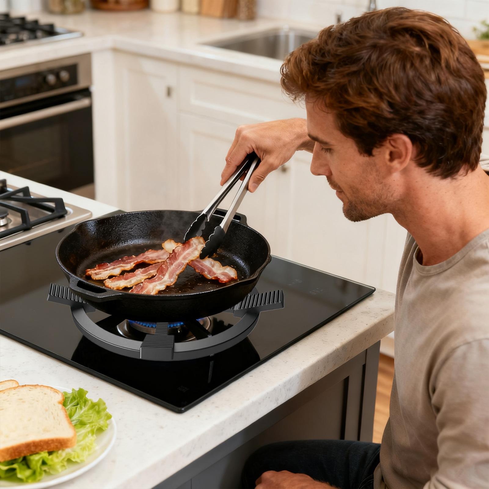 Anel de suporte para fogão, ga - Camping No Cooking Meals avaliação e preço