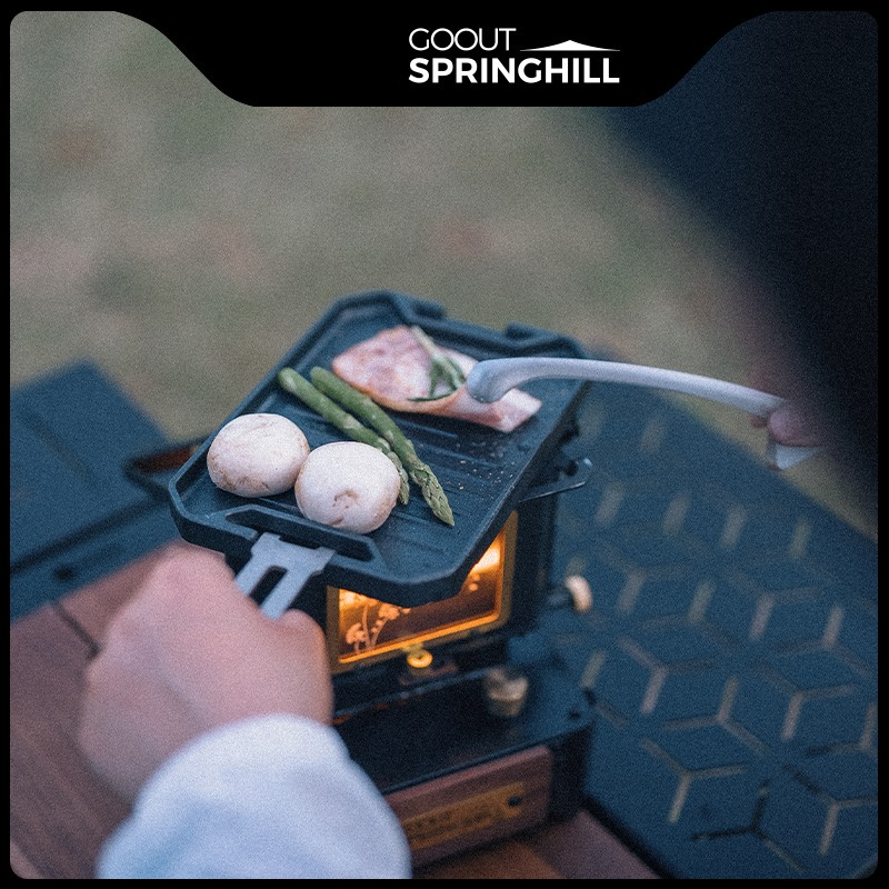 Panela de Grelhar Portátil COO - Camping Cooking Heater avaliação e preço