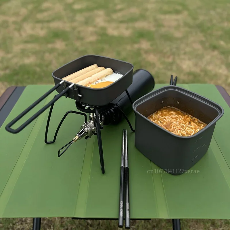 Panela dobrável para acampamen - Camping No Cooking Meals avaliação e preço