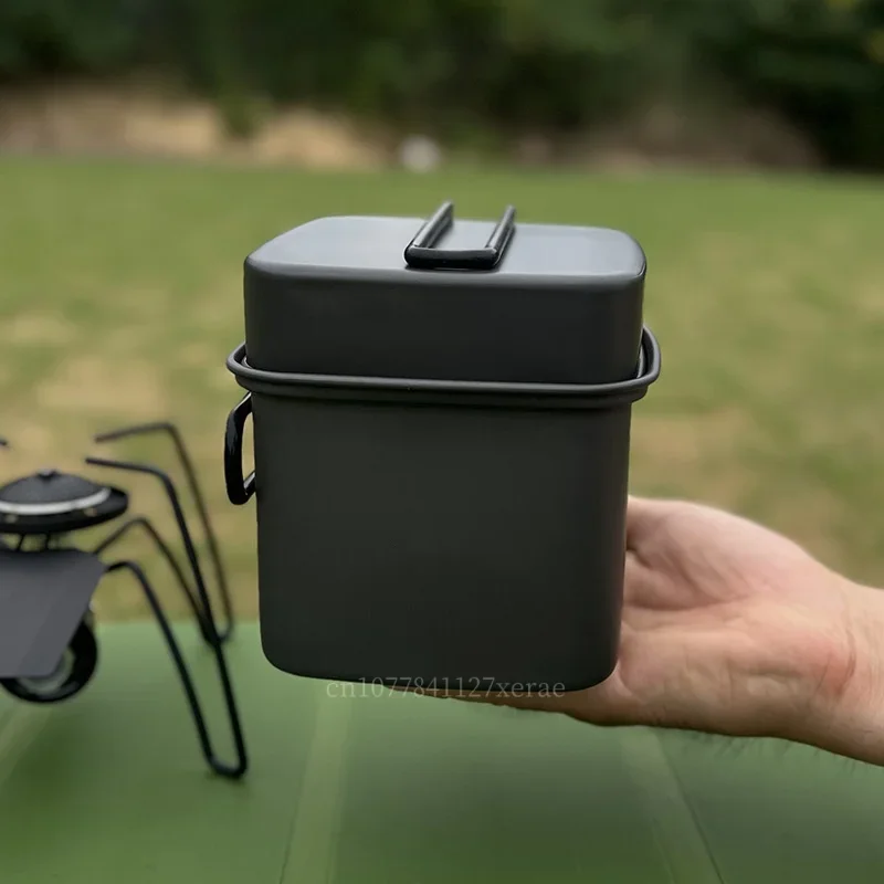 Panela dobrável para acampamen - Camping No Cooking Meals avaliação e preço