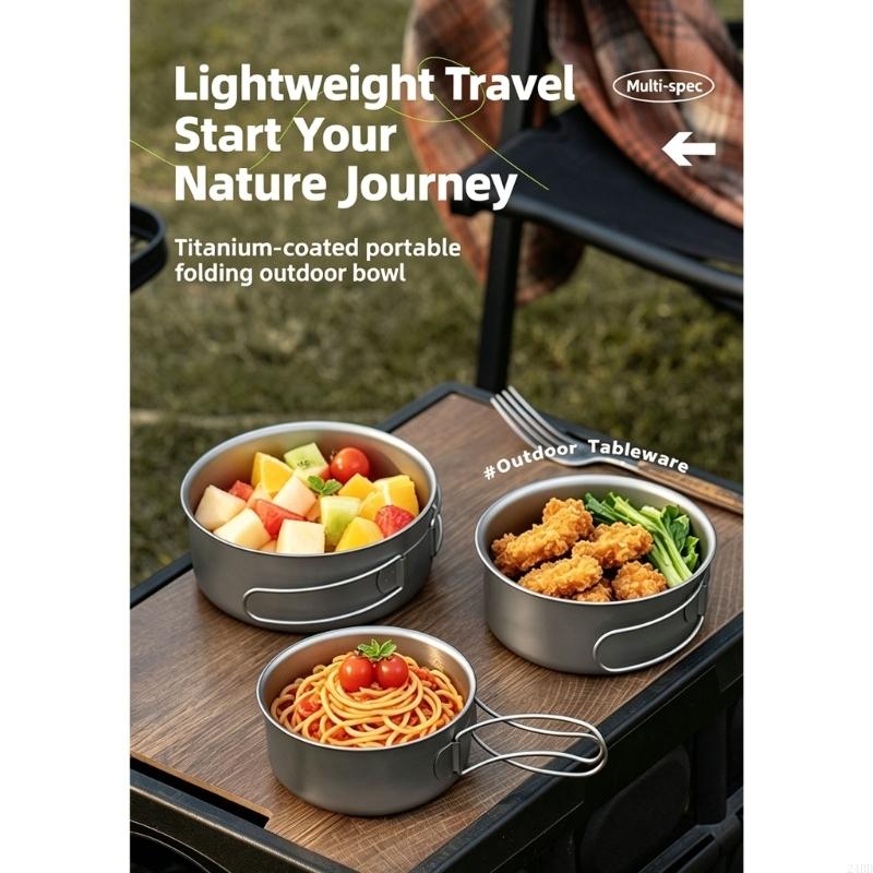 Tigela acampamento metal com a - Camping No Cooking Meals avaliação e preço