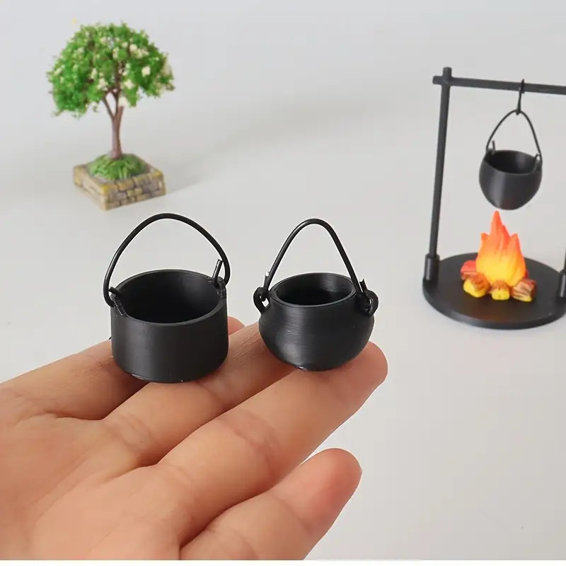 Mini fogueira pendurado fogão  - Camping Hanging Cooking Pot avaliação e preço