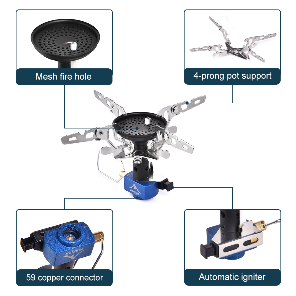 Fogão a Gás para Camping ao Ar - Cooking On Camping Stove avaliação e preço