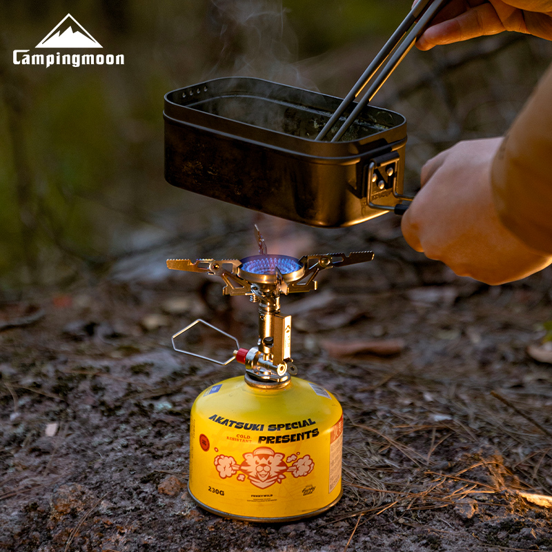 Fogão a Gás Portátil CAMPINGMO - Cooking On Camping Stove avaliação e preço