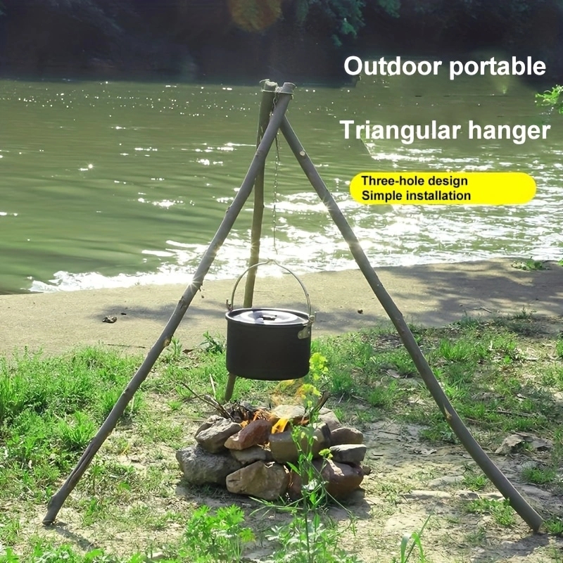 1 Conjunto de Utensílios de Co - Camping Hanging Cooking Pot avaliação e preço