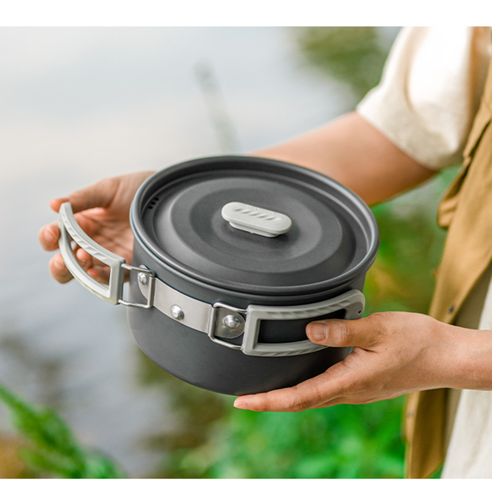 Naturehike conjunto de panelas - Camping Hanging Cooking Pot avaliação e preço