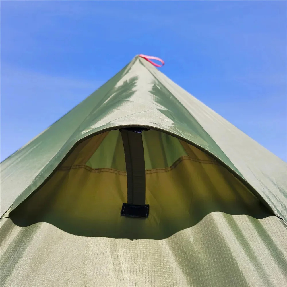 Nova barraca piramidal com sai - Camping Cooking Tent avaliação e preço