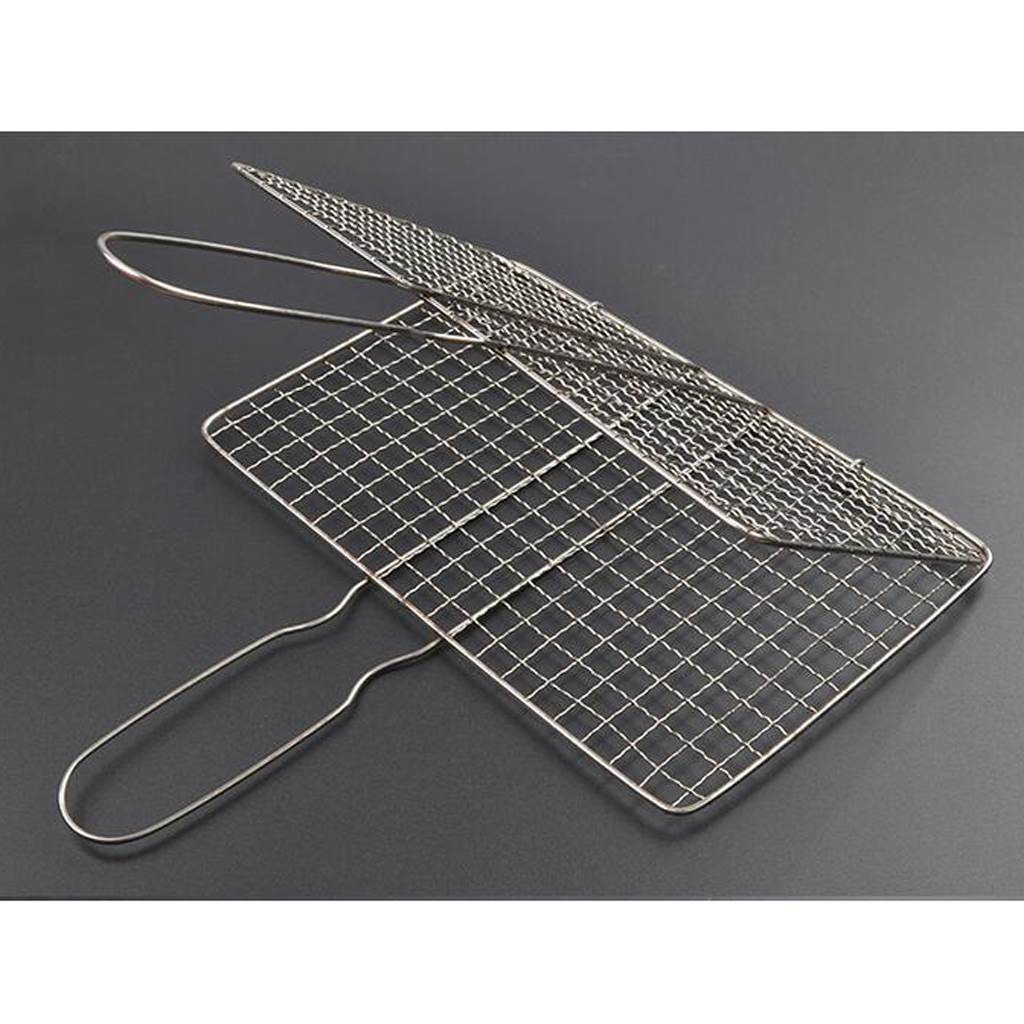 Cesto de Churrasco de Alta Qua - Camping Cooking Basket avaliação e preço